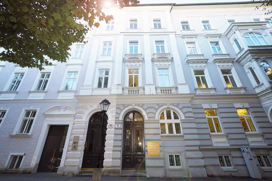 Büro in generealsaniertem Gründerzeithaus, Gewerbeobjekt-miete, 2.327,00,€, 5020 Salzburg(Stadt)