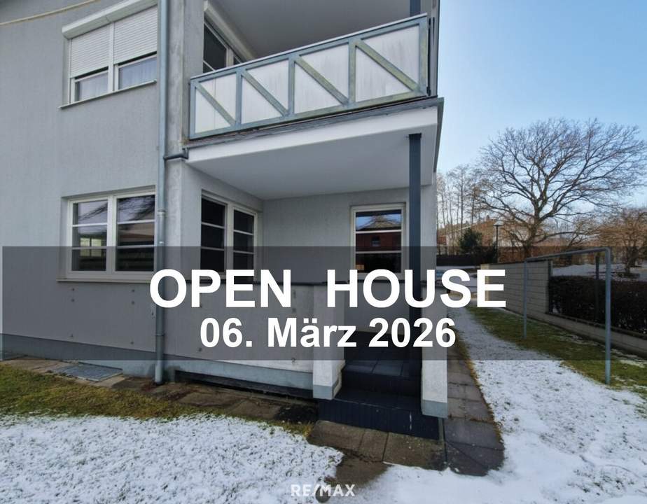 Erdgeschosswohnung mit Terrasse und künftigem Eigengarten