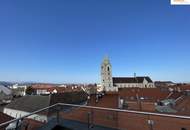 Büro / Praxis - Moderne Arbeitsfläche mit Ausblick in der Innenstadt