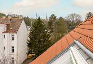Luftiges Familien-Penthouse mit Ateliercharakter, großen Terrassen und Grünblick