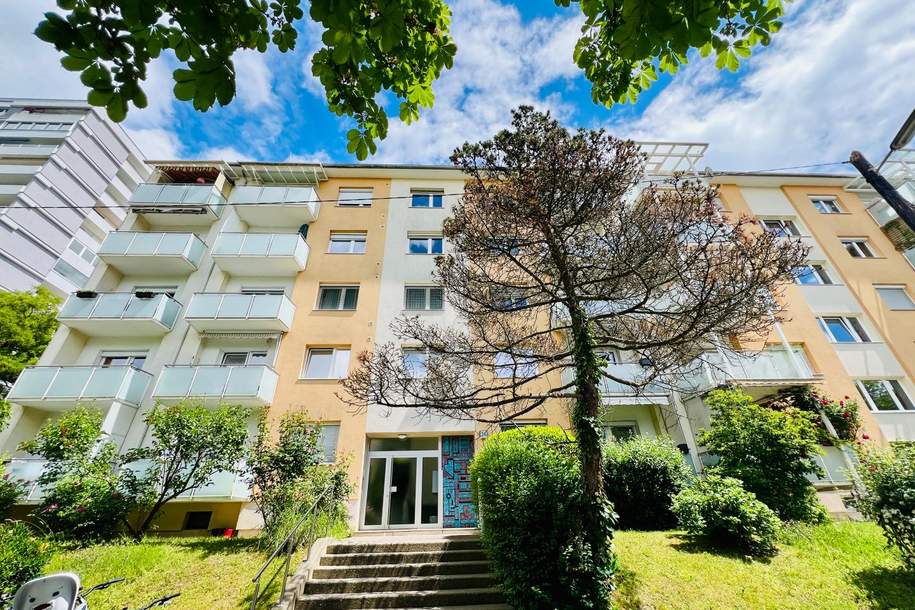 Geräumige 4-Zimmer-Wohnung mit Balkon in Ruhelage in Graz-Waltendorf, Wohnung-kauf, 249.000,€, 8010 Graz(Stadt)