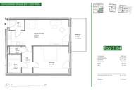 Hofseitige 2-Zimmer-Neubauwohnung mit großzügigem Balkone - U1 Kagraner Platz