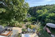 TRAUMHAFTES EINFAMILIENHAUS IM GRÜNEN MIT BLICK AUF DIE SKYLINE VON WIEN