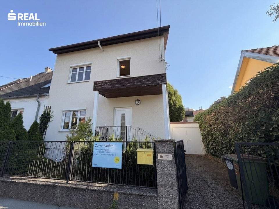 Doppelhaushälfte 4 Zimmer, 95m², Garten & Garage in 1210 Wien – renovierungsbedürftig!
