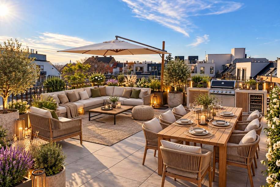 Terrassentraum zur Miete – 3 Zimmer, 3 Terrassen & exklusives Wohngefühl, Wohnung-miete, 1.590,00,€, 1230 Wien 23., Liesing