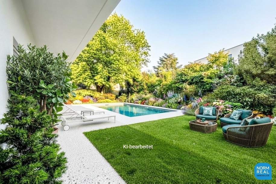 Bezugsfertige Villa der Wiener Moderne mit Garten und Swimmingpool, Haus-kauf, 6.990.000,€, 1190 Wien 19., Döbling