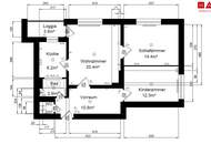 Familienfreundlich wohnen – 3-Zimmer-Wohnung mit Loggia und Lift in Linz/Bindermichl!