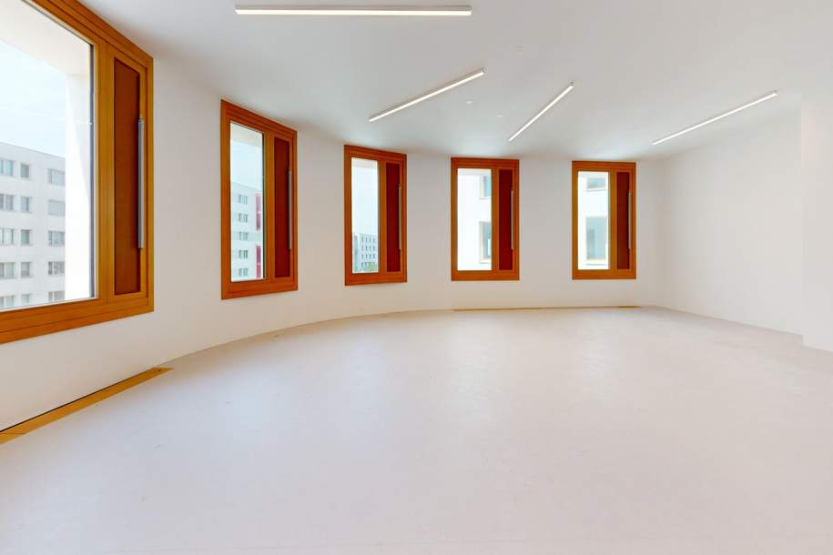 ROBIN Seestadt - Innovative Büroflächen in Wiens modernstem Stadtquartier, Gewerbeobjekt-miete, 3.219,00,€, 1220 Wien 22., Donaustadt