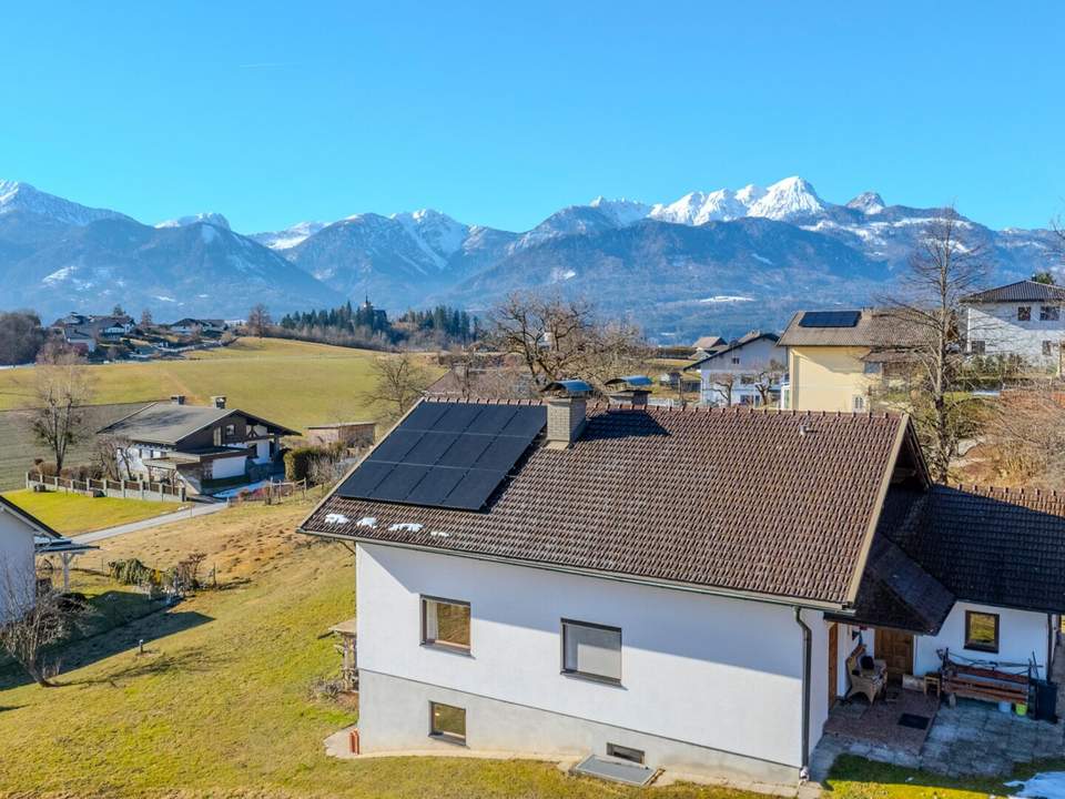 Großzügige Liegenschaft, ein attraktives Grundstück mit Bestandshaus und Entwicklungspotenzial in begehrter Kärntner Lage