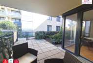 *PROVISIONSFREI* - VOLLMÖBLIERTE Gartenwohnung in ruhiger Lage mit Loggia, Terrasse &amp; Garten - 5 Gehminuten zur U6 Neu-Erlaa