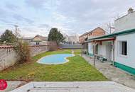 Ausbaufähiges Einfamilienhaus mit Pool + saniertes Nebengebäude mit zwei separaten Wohneinheiten