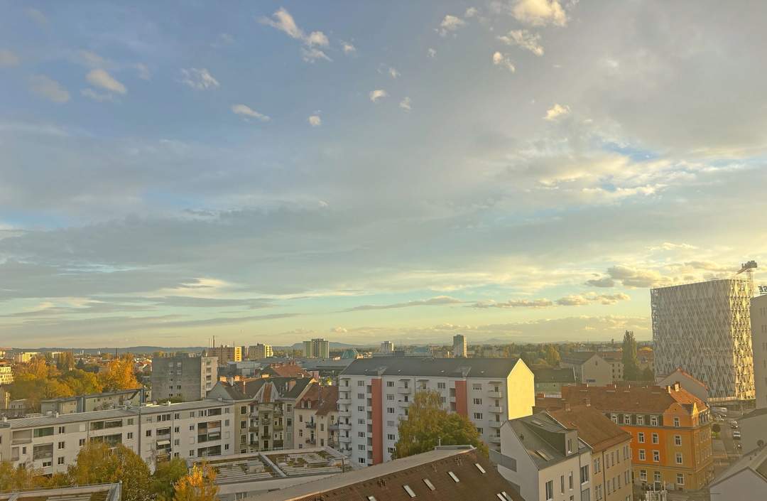 Panorama-Wohnung in Graz, renoviert (Provisionsfrei)