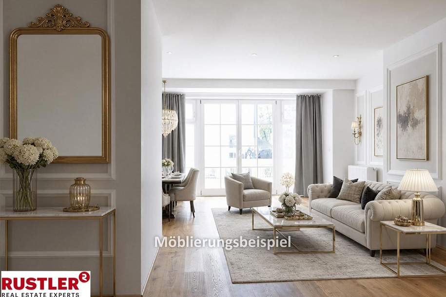 Stilvolles Zuhause mit großzügiger Terrasse und Bachblick!, Wohnung-kauf, 525.000,€, 2500 Baden