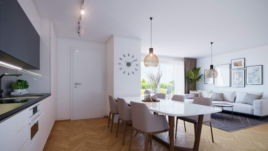STOCK IM WEG - Nachhaltige Dachgeschosswohnung mit Terrasse über Wien