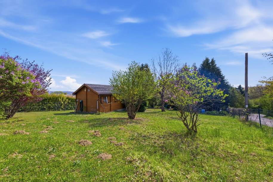 Sonniges Gartengrundstück mit tollem Ausblick in Wischatal!, Grund und Boden-kauf, 59.000,€, 2013 Hollabrunn