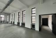 seltene Gelegenheit - lichdurchflutete, bezugsfähige Loftfläche für Kreative - rd. 328 m2 Büro/Atelier im Industrial-Loft mit Lift, wärmegedämmtes Dach, neue Lichtkuppeln, neue Loftfenster