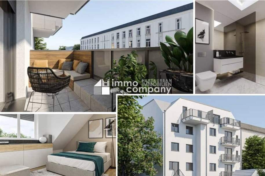 Wunderschöne 3-Zimmer-Wohnung mit herrlicher Aussicht und Balkon + Stellplatz! 12. Bezirk., Wohnung-kauf, 370.000,€, 1120 Wien 12., Meidling