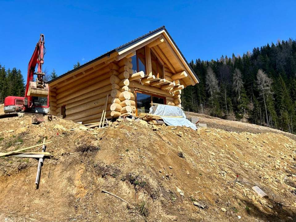 Modernes Chalet in Naturlage – Rückzugsort auf 1.200 m Höhe in den Kärntner Bergen