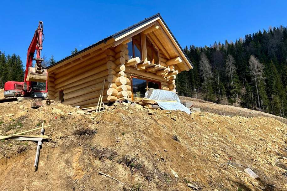Modernes Chalet in Naturlage – Rückzugsort auf 1.200 m Höhe in den Kärntner Bergen, Haus-kauf, 342.000,€, 9143 Völkermarkt