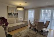 Neuwertige 2-Zimmer Wohnung in Baden mit kleinem Garten und Balkon, in angesehener Lage