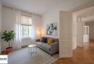 Schönbrunner Allee: perfekt aufgeteilte Altbauwohnung mit Grünblick
