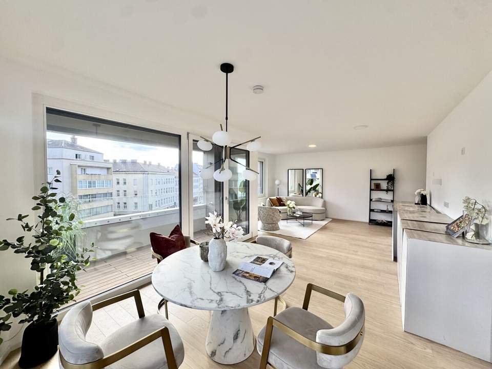 Provisionsfrei direkt am Hauptbahnhof: jetzt fertig! Große Zweizimmer-Wohnung