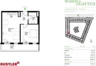 Moderne 2-Zimmer-Wohnung mit Terrasse