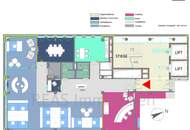 Top ausgestattete Bürofläche an einem der größten Büro- und Geschäftsstandorte Wiens!