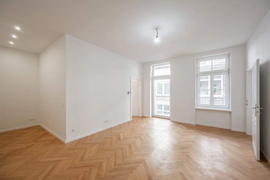 ++NEU++ Gepflegte 2-Zimmer Altbauwohnung mit Balkon in Bestlage! Hofruhelage!, Wohnung-kauf, 399.000,€, 1070 Wien 7., Neubau