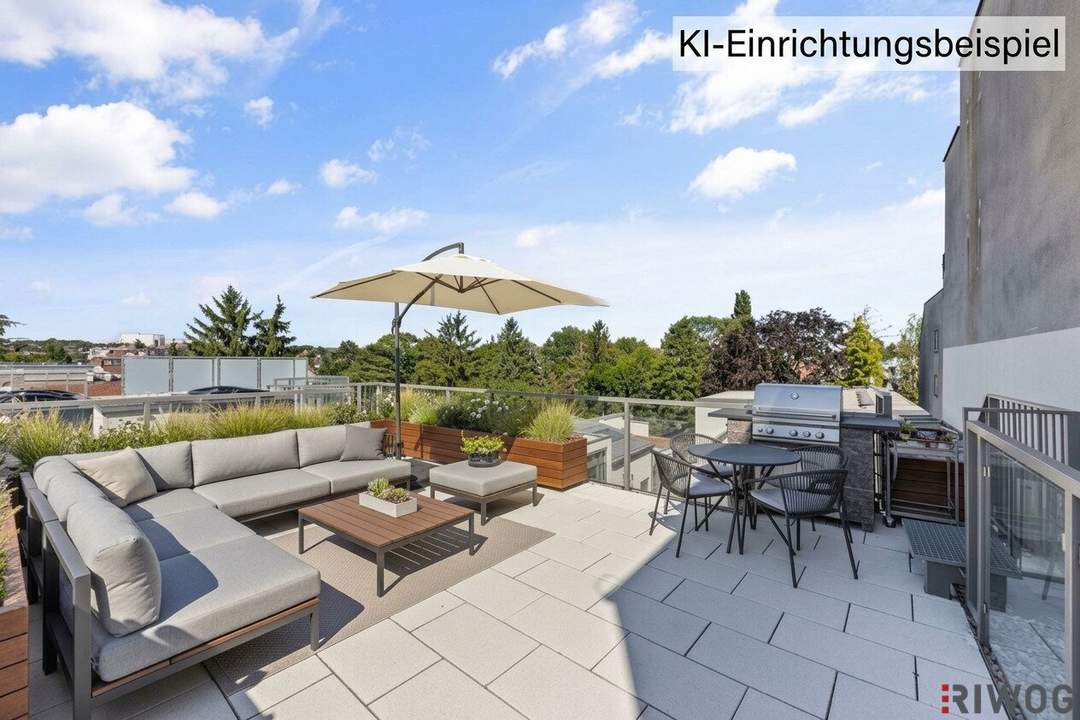 Imposante und sehr helle Dachgeschosswohnung mit 2 Terrassen und hochwertiger Ausstattung in ehemlaigen Fuhrwerkhaus