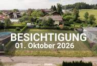 Sonniges Traumgrundstück – bereits voll aufgeschlossen