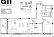 Q11 Leben in Simmering - 3-Zimmer-Loggiawohnung mit Deckenkühlung - genießen Sie DIESEN Ausblick!