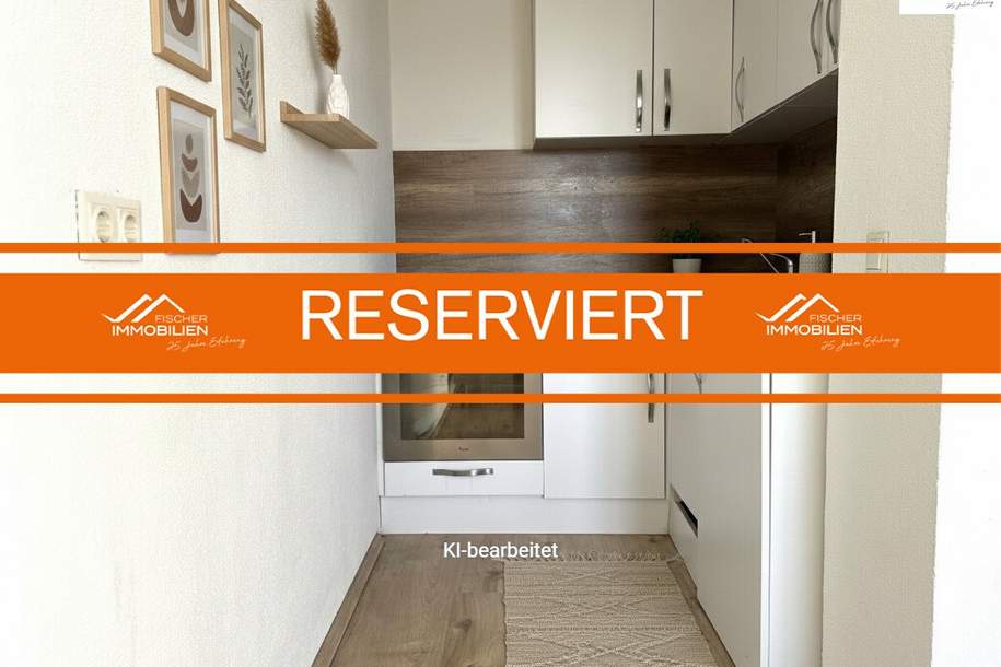 Kompakte, teilsanierte Wohnung mit Gartenanteil in zentraler Lage von Neunkirchen, Wohnung-kauf, 63.000,€, 2620 Neunkirchen