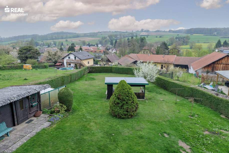 Einfamilienhaus mit traumhaftem Weitblick und großem Garten, Haus-kauf, 498.000,€, 3034 Sankt Pölten(Land)