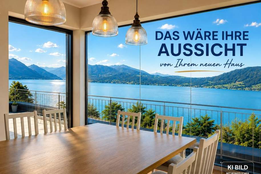 Traumgrundstück mit See- und Gebirgsblick inkl. BADEPLATZ Nutzungsrecht - Absolute Rarität!!!, Grund und Boden-kauf, 949.000,€, 4852 Vöcklabruck