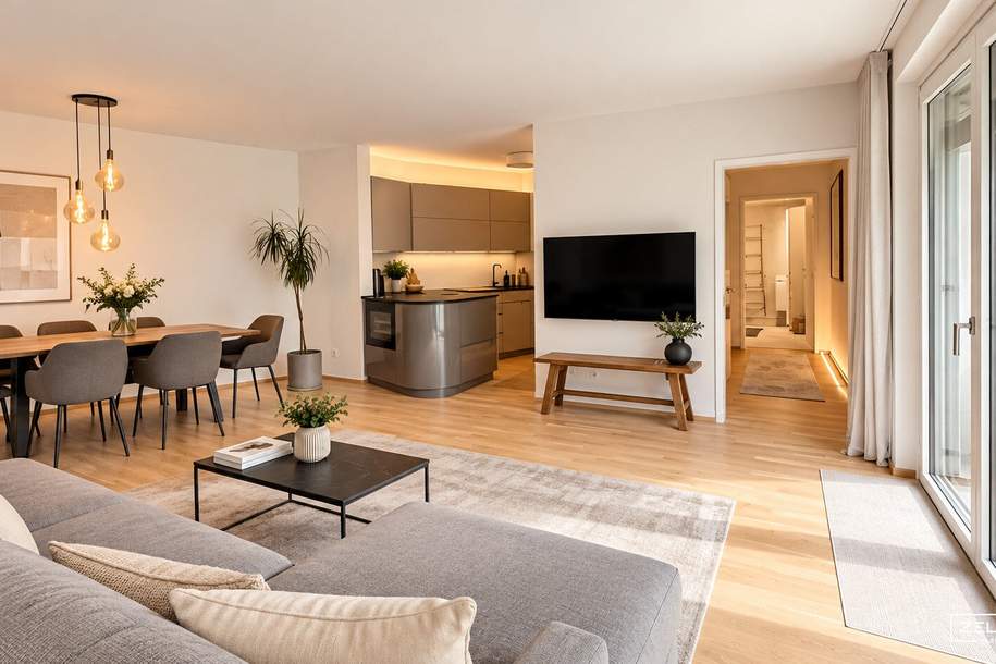STIL HAT EIN ZUHAUSE. UND EINEN GARTEN. | EXKLUSIVES 4-ZIMMER-WOHNEN IN OBER ST. VEIT | ZELLMANN IMMOBILIEN, Wohnung-kauf, 990.000,€, 1130 Wien 13., Hietzing