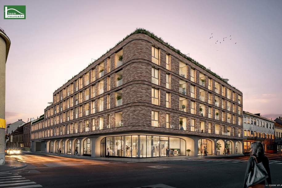 TOP NEUBAU-WOHNUNGSPAKET FÜR ANLEGER MIT RENDITE 4,5%! 4 EINHEITEN IM SELBEN STOCK - ALLE WOHNUNGEN MIT LOGGIA!, Gewerbeobjekt-kauf, 719.300,€, 2320 Bruck an der Leitha