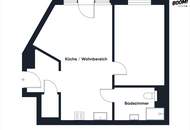 Erstbezug: Hochwertige 2-Zimmer-Mietwohnung mit Terrasse und Garten in Ruhelage inkl. Garage