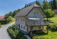 chaletartige Wohnung mit riesigem Garten, beinahe ein ganzes Haus
