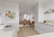 ERSTBEZUG - PROVISIONSFREI! Exklusive Dachgeschoßmaisonette mit hofseitiger Terrasse beim Stadtpark