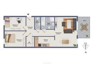 Modern wohnen in Graz-Süd: 3-Zimmer-Neubauwohnung mit Balkon und Tiefgarage