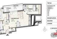 Moderne 3-Zimmer-Wohnung im Herzen der Landeshauptstadt - KARMELITERHOF