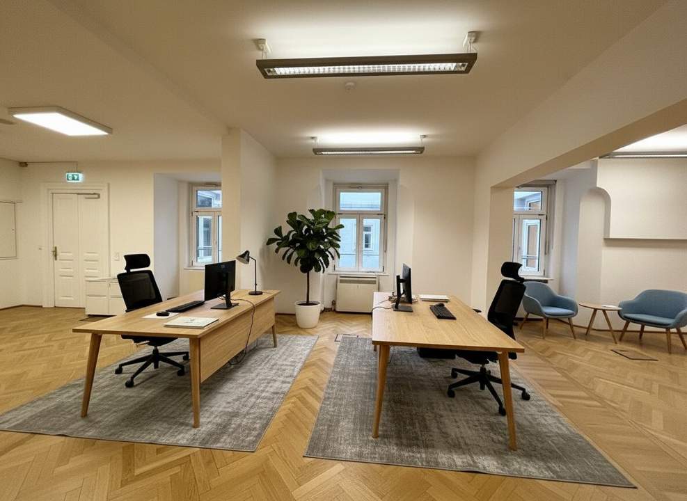 1010! Repräsentative, klimatisierte Bürofläche direkt AM GRABEN!