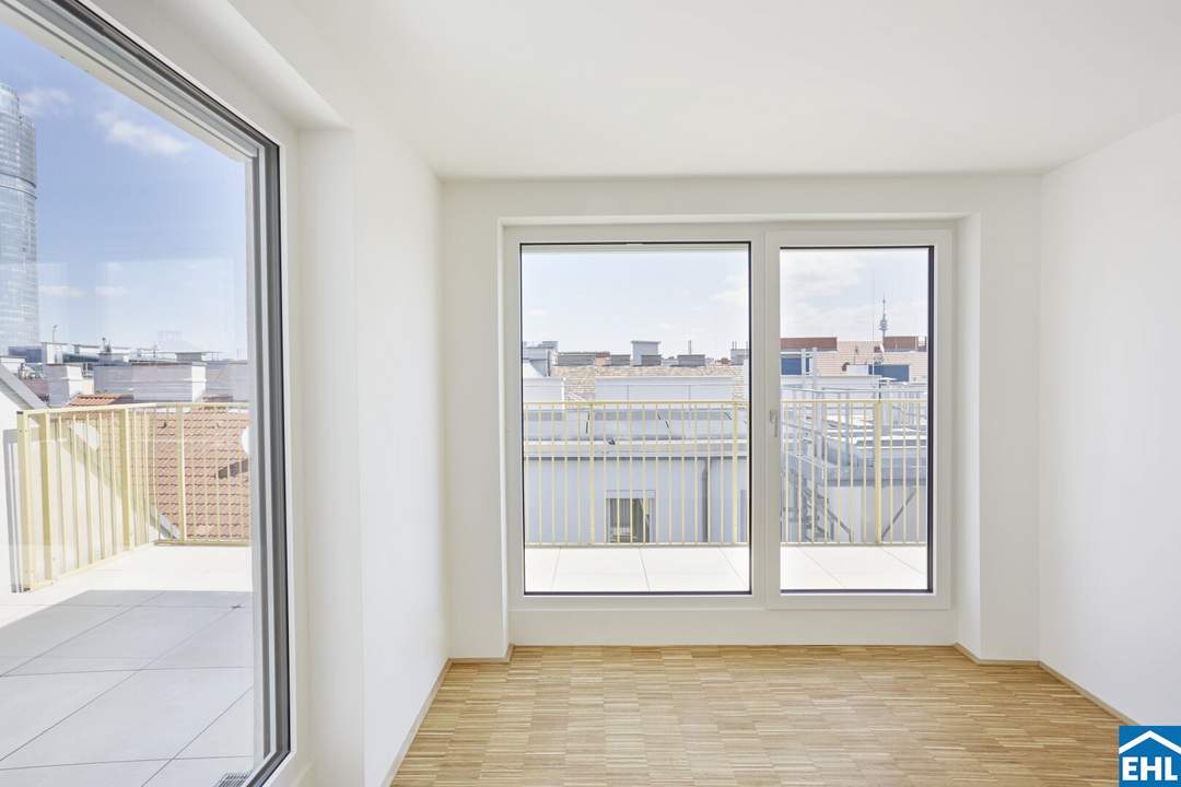 Wohnen über den Dächern Wiens – moderner Dachgeschossausbau auf charmantem Altbau