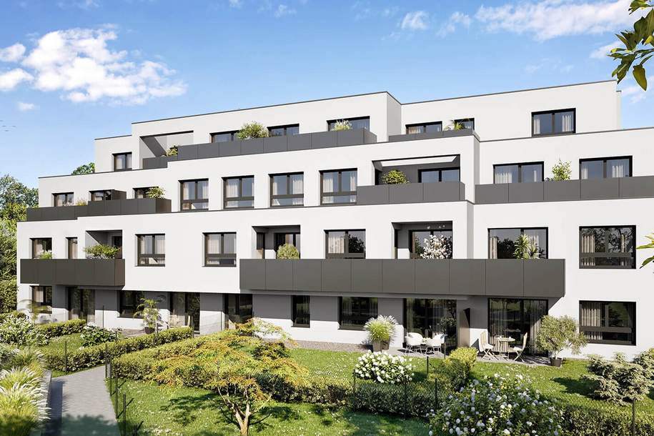 PROVISIONSFREI | Aspern Flats 103 - Ihr Traum vom Eigenheim im Grünen, Wohnung-kauf, 307.500,€, 1220 Wien 22., Donaustadt