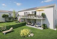 Wohnung im Doppelhaus-Stil | 3 Zimmer | 71 m² Wohnfläche | mit Balkon, Eigengarten &amp; 2 Parkplätzen