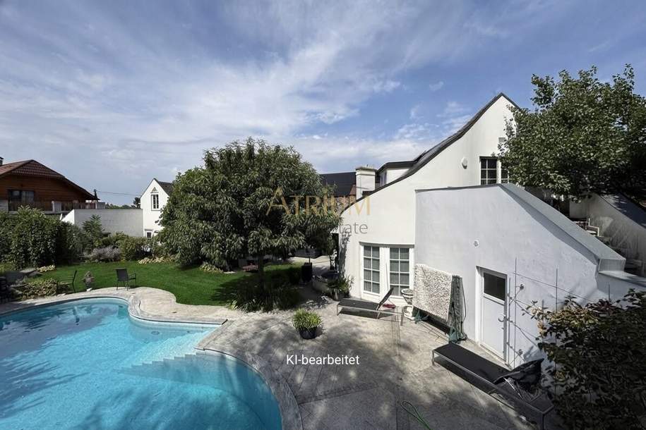 *** Nicht-08/15-Villa mit Pool, Wellnessbereich & Heimkino ***, Haus-kauf, 1.490.000,€, 3424 Tulln