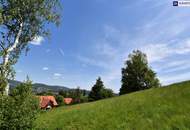 Natur, Ruhe, Ausblick: Traumgrundstück in begehrter Wohnlage von Graz-St. Veit