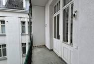 1030, nahe Wien/Mitte! Repräsentative 4-Zimmer Altbauwohnung mit Kamin und Balkon!