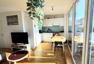 DRINGENDE NACHFOLGERSUCHE MIT 1.MAI | GROSSGARCONNIERE - WOHNZIMMER MIT KÜCHENBEREICH UND 2 ZIMMER | WEST-TERRASSE - 1. DG